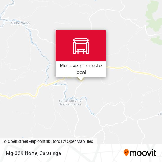 Mg-329 Norte mapa
