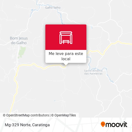 Mg-329 Norte mapa