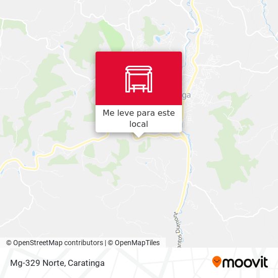 Mg-329 Norte mapa