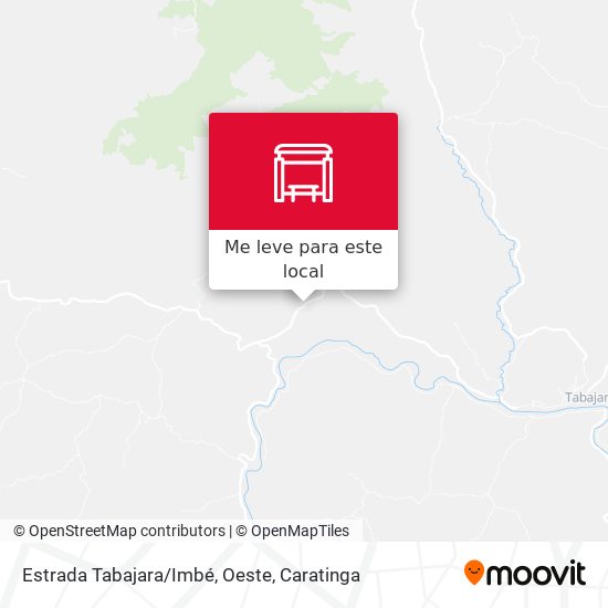 Estrada Tabajara/Imbé, Oeste mapa