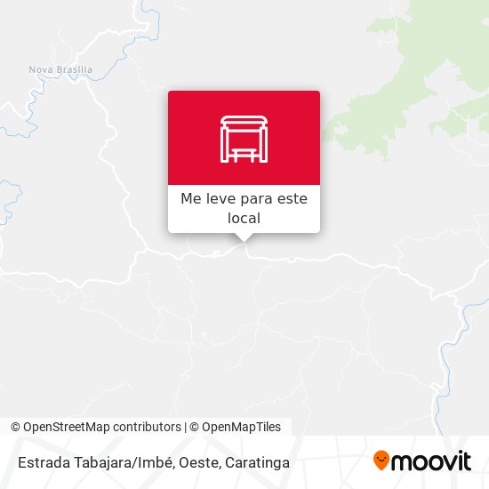 Estrada Tabajara/Imbé, Oeste mapa