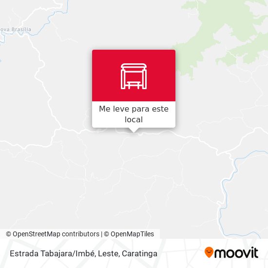 Estrada Tabajara/Imbé, Leste mapa