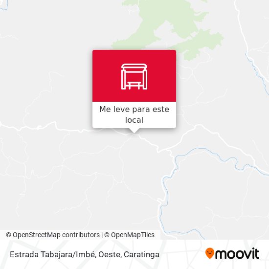 Estrada Tabajara/Imbé, Oeste mapa