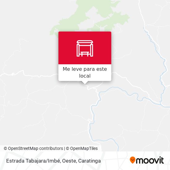 Estrada Tabajara/Imbé, Oeste mapa