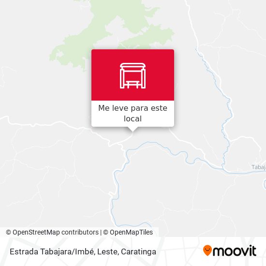 Estrada Tabajara/Imbé, Leste mapa