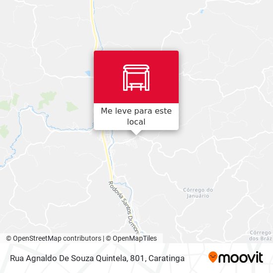 Rua Agnaldo De Souza Quintela, 801 mapa