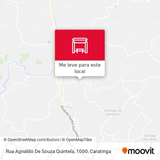 Rua Agnaldo De Souza Quintela, 1000 mapa