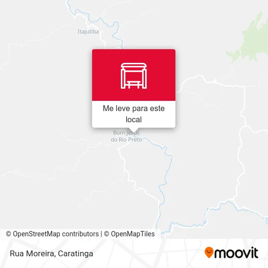 Rua Moreira mapa
