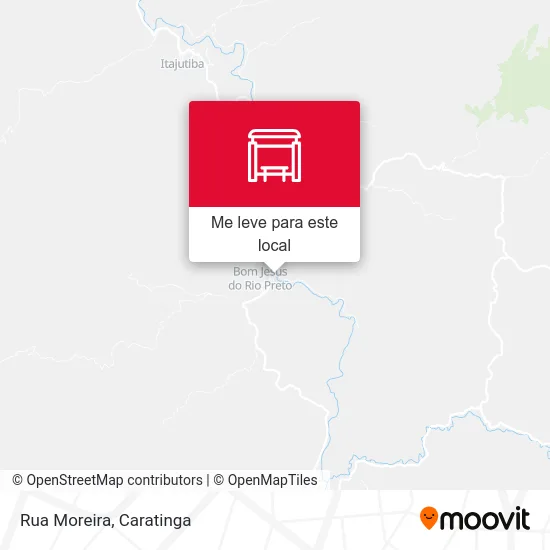 Rua Moreira mapa