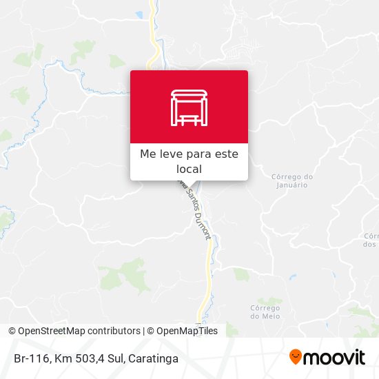 Br-116, Km 503,4 Sul mapa