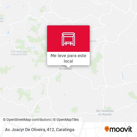 Av. Joacyr De Oliveira, 412 mapa