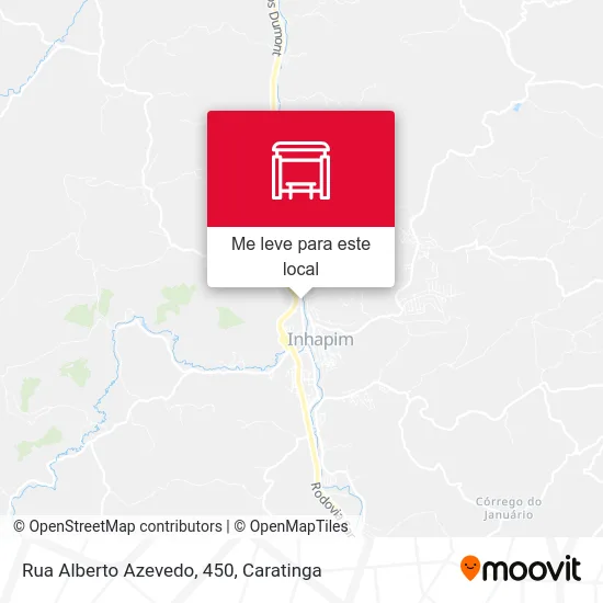 Rua Alberto Azevedo, 450 mapa