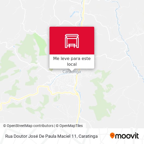 Rua Doutor José De Paula Maciel 11 mapa