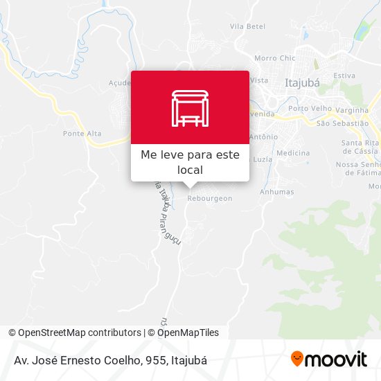 Av. José Ernesto Coelho, 955 mapa