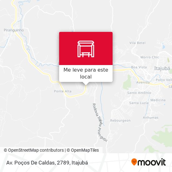 Av. Poços De Caldas, 2789 mapa