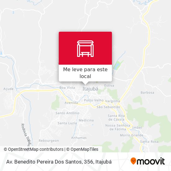 Av. Benedito Pereira Dos Santos, 356 mapa