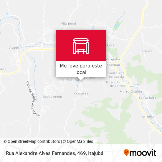 Rua Alexandre Alves Fernandes, 469 mapa