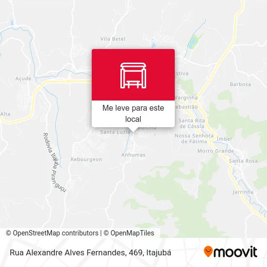 Rua Alexandre Alves Fernandes, 469 mapa