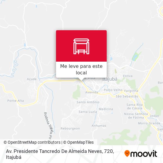 Av. Presidente Tancredo De Almeida Neves, 720 mapa