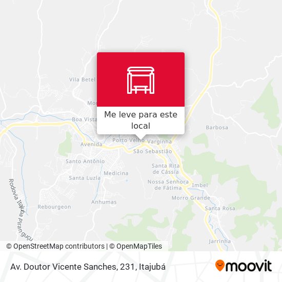 Av. Doutor Vicente Sanches, 231 mapa