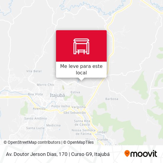 Av. Doutor Jerson Dias, 170 | Curso G9 mapa