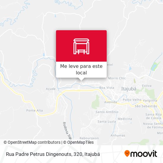 Rua Padre Petrus Dingenouts, 320 mapa