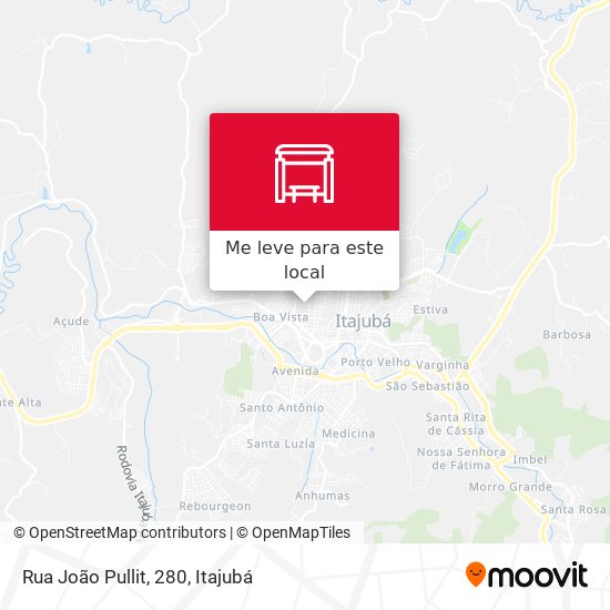 Rua João Pullit, 280 mapa