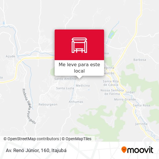 Av. Renó Júnior, 160 mapa