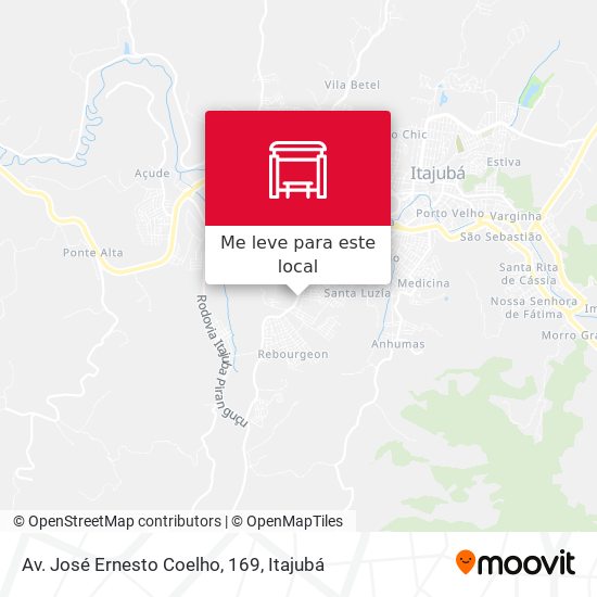 Av. José Ernesto Coelho, 169 mapa