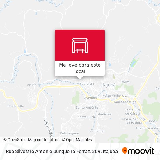 Rua Silvestre Antônio Junqueira Ferraz, 369 mapa