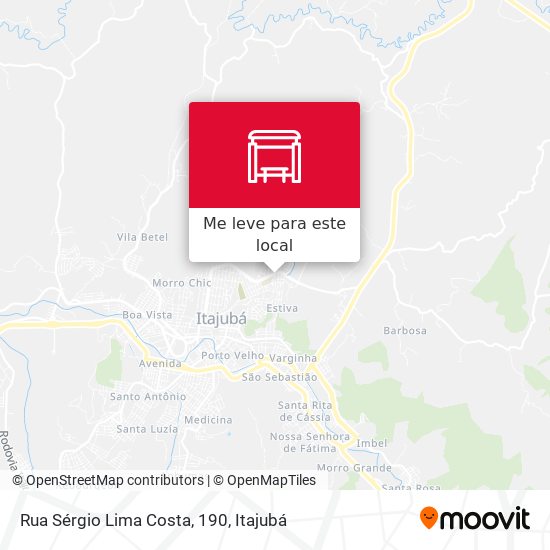 Rua Sérgio Lima Costa, 190 mapa