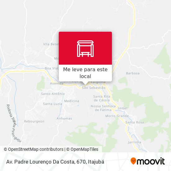Av. Padre Lourenço Da Costa, 670 mapa