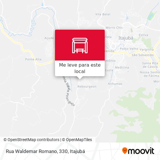 Rua Waldemar Romano, 330 mapa