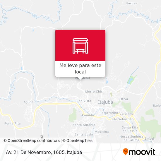 Av. 21 De Novembro, 1605 mapa