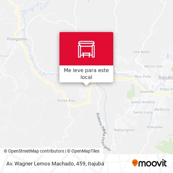 Av. Wagner Lemos Machado, 459 mapa