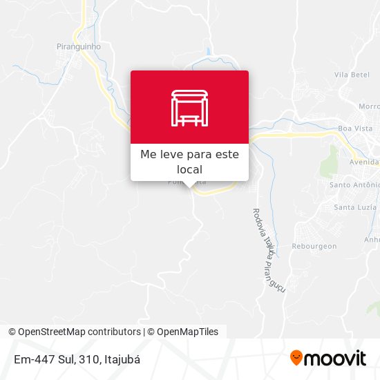 Em-447 Sul, 310 mapa