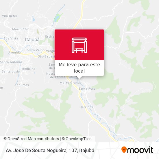 Av. José De Souza Nogueira, 107 mapa