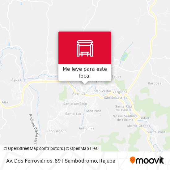 Av. Dos Ferroviários, 89 | Sambódromo mapa