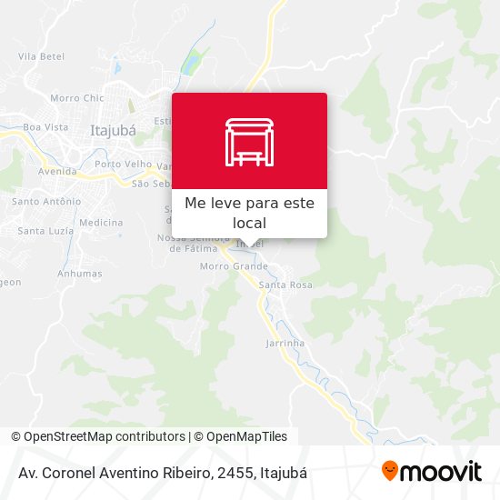 Av. Coronel Aventino Ribeiro, 2455 mapa