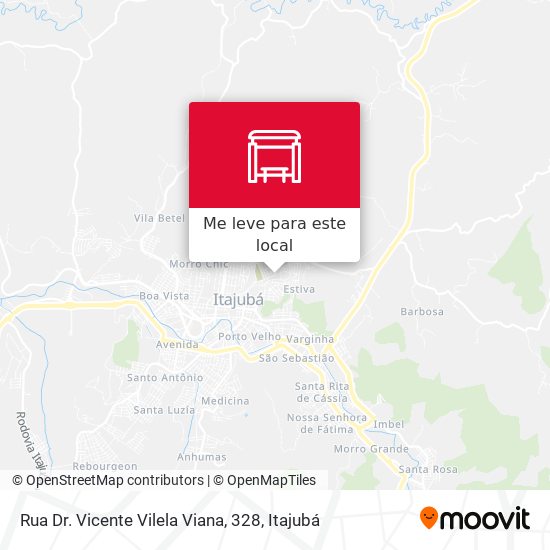 Rua Dr. Vicente Vilela Viana, 328 mapa