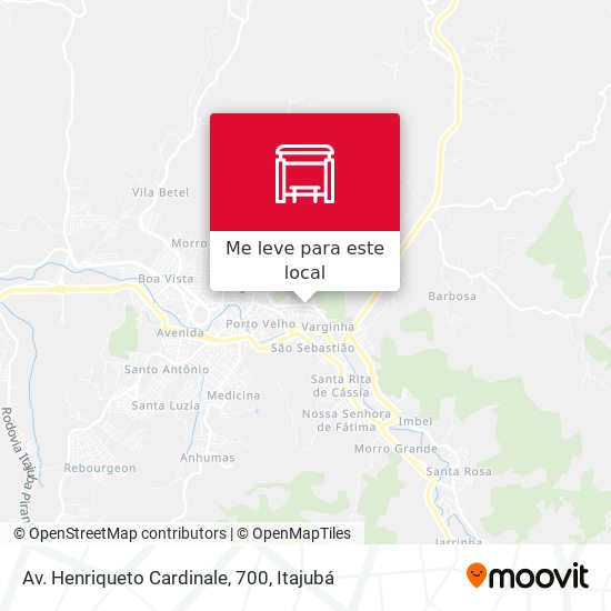 Av. Henriqueto Cardinale, 700 mapa
