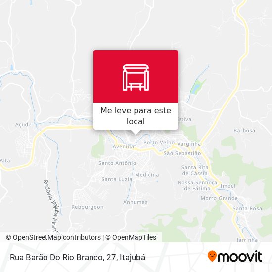 Rua Barão Do Rio Branco, 27 mapa