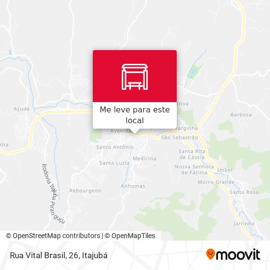 Rua Vital Brasil, 26 mapa