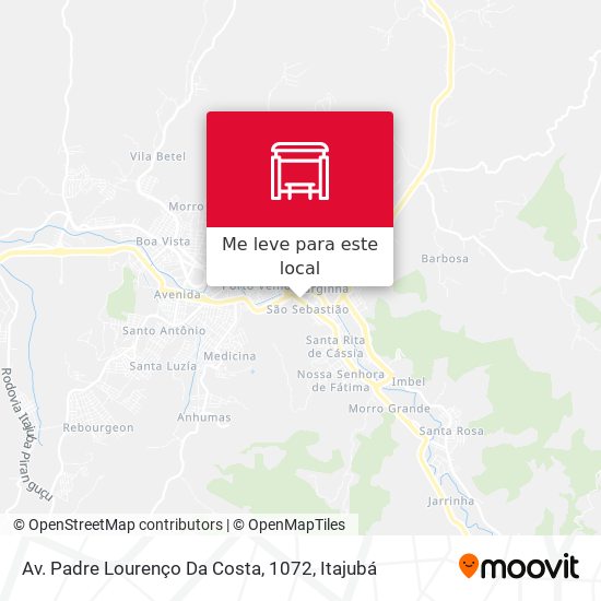 Av. Padre Lourenço Da Costa, 1072 mapa