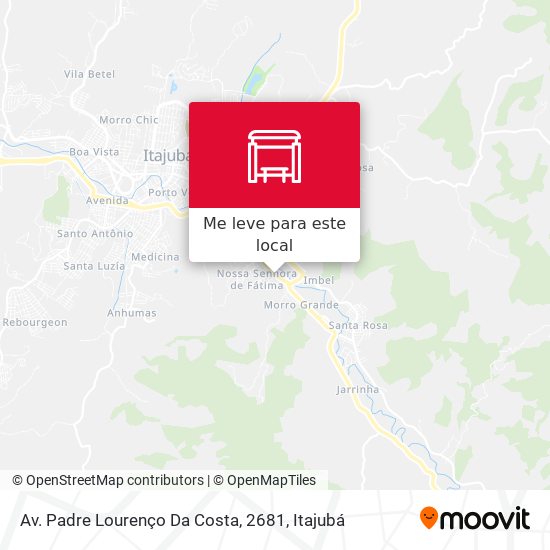 Av. Padre Lourenço Da Costa, 2681 mapa