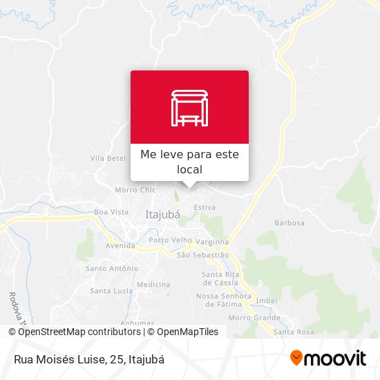 Rua Moisés Luise, 25 mapa