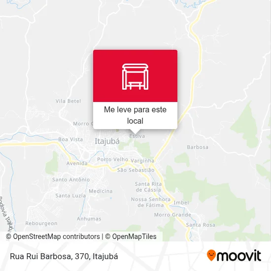 Rua Rui Barbosa, 370 mapa