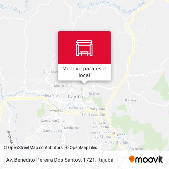 Av. Benedito Pereira Dos Santos, 1721 mapa