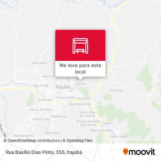 Rua Basílio Dias Pinto, 355 mapa