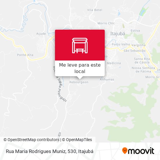 Rua Maria Rodrigues Muniz, 530 mapa